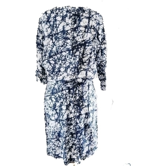 MICHAEL BY MICHAEL KORS TWIST DYE DRESS SZ M - Picture 7 of 9